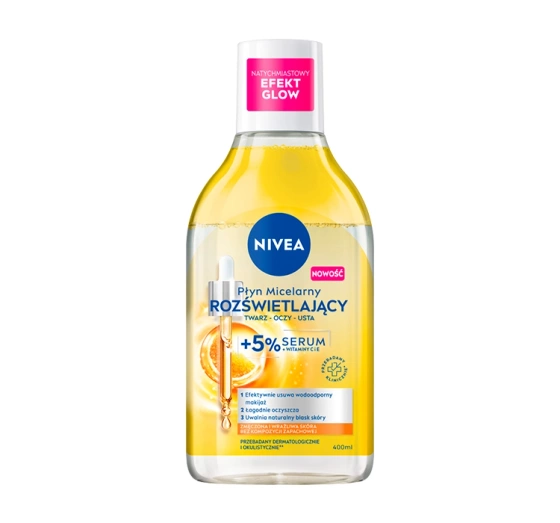 NIVEA 2 PHASEN MIZELLENWASSER MIT 5% SERUM 400ML