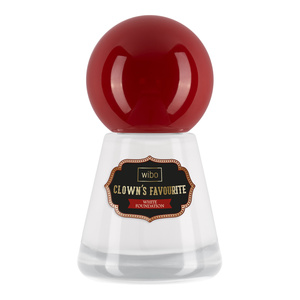 Wibo Clown's Favourite weiße Flüssig-Foundation für Make-up und Theaterschminke 20 ml