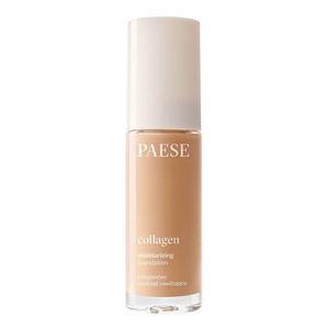 Paese Collagen – feuchtigkeitsspendende Kollagen-Gesichtsgrundierung mit Pumpe 301N Light Beige 30 ml