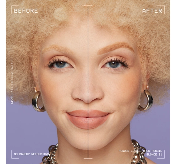 NYX PROFESSIONAL MAKEUP POWDER LOUDER AUGENBRAUENSTIFT 01 BLONDE 1,15G