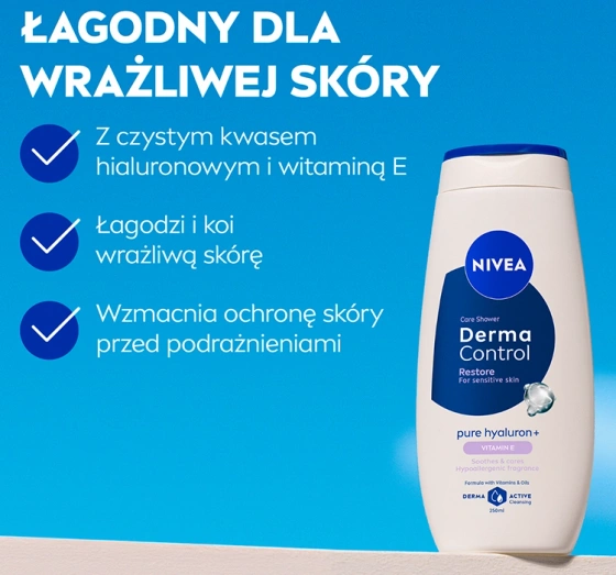 NIVEA Derma Control Duschgel Restore 250 ml