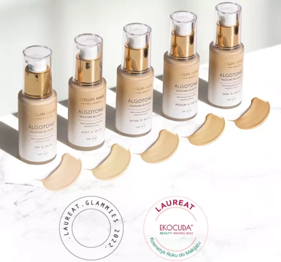 Kliknij na zdjęcie, aby je powiększyć SENSUM MARE ALGOTONE MUTLIPFLEGENDE BB-CREME SPF15 LIGHT 30ML