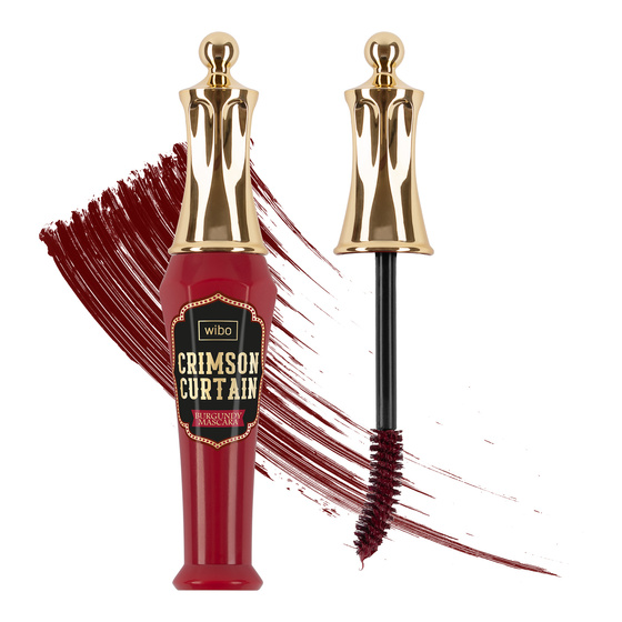 Kliknij na zdjęcie, aby je powiększyć Wibo Crimson Curtain Burgundy Mascara 7 g