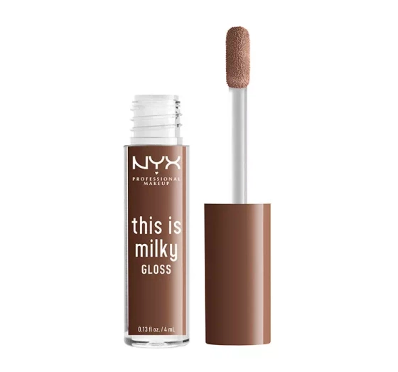 Kliknij na zdjęcie, aby je powiększyć NYX Professional Makeup This Is Milky Lipgloss 08 Milk The Coco 4 ml