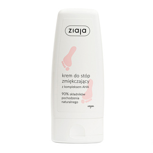 Ziaja Fußcreme mit AHA-Komplex, macht die Haut geschmeidig, 60 ml