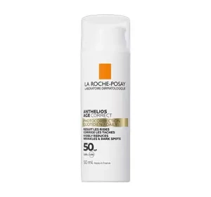 LA ROCHE-POSAY ANTHELIOS AGE CORRECT LEICHTE CREME ZUR REDUZIERUNG VON FALTEN UND VERFÄRBUNGEN SPF50 50ML