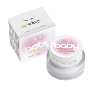Clavier Nailsology Baby Boomer Pastelle – 3-in-1-Gel für die Nagelgestaltung P07 Florelle 3 g