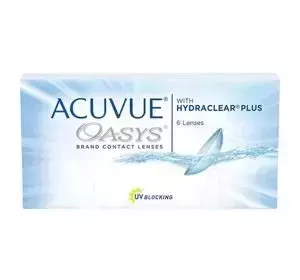 ACUVUE OASYS WITH HYDRACLEAR PLUS 6 STÜCK -0.75 / 8.4