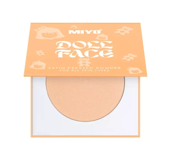 MIYO DOLL FACE SATIN GEPRESSTER PUDER FÜR GESICHT 02 PRINCESS 7G