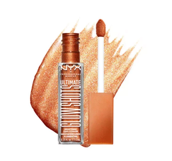 Kliknij na zdjęcie, aby je powiększyć NYX PROFESSIONAL MAKEUP GLOW SHOTS GLÄNZENDER LIDSCHATTEN 10 WOW CACAO 7,5ML
