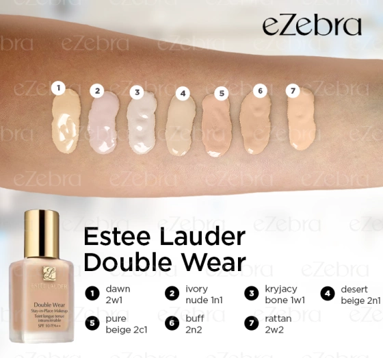 ESTEE LAUDER DOUBLE WEAR STAY IN PLACE MAKEUP 1N1 IVORY NUDE 30ML