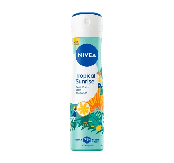 Kliknij na zdjęcie, aby je powiększyć NIVEA EXOTIC FEELING ANTITRANSPIRANT SPRAY FÜR FRAUEN 150ML