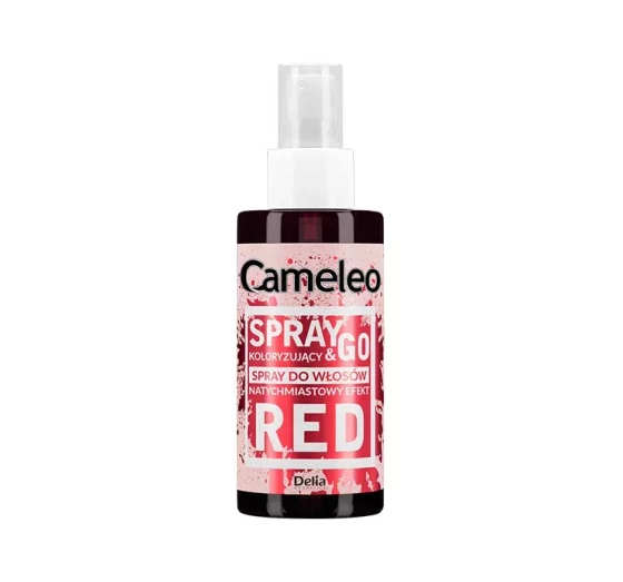 Kliknij na zdjęcie, aby je powiększyć DELIA CAMELEO SPRAY&GO FÄRBENDES HAARSPRAY RED 150ML