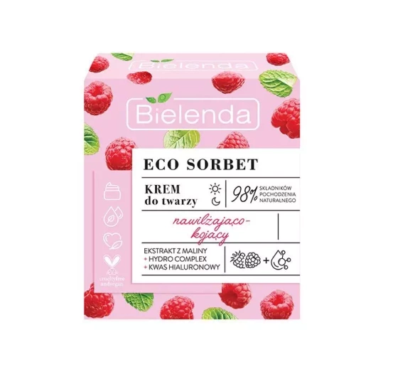 BIELENDA ECO SORBET HIMBEERE GESICHTSCREME 50ML