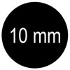 IBRA KÜNSTLICHE WIMPERNBÜSCHEL C0,07 10MM
