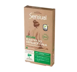 JOANNA SENSUAL VEGAN KÖRPER-ENTHAARUNGSPFLASTER 12 STÜCK +10ML