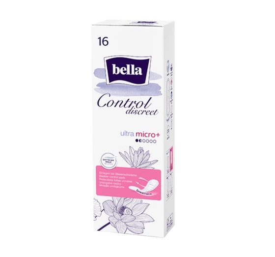 Bella Control Discreet Urologische Einlagen Ultra Micro+ 16 Stück