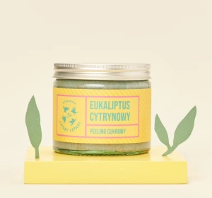 Mydlarnia Cztery Szpaki Zitronen-Eukalyptus Zuckerpeeling 250ml