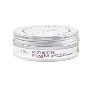 KANU NATURE NÄHRENDE SHEA-KÖRPERBUTTER PASSIONSFRUCHT MIT MILCH 50G