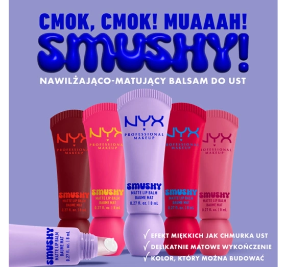 NYX Professional Makeup Smushy matter Lippenbalsam 05 Snuggle Szn 8 ml