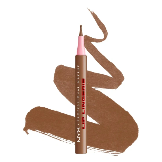 NYX Professional Makeup Lip Lingerie Wasserfester Lippenkonturenstift mit Tint 04 Steamy Spice 1 ml