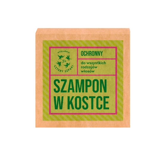 Kliknij na zdjęcie, aby je powiększyć Mydlarnia Cztery Szpaki Schützendes Haarshampoo in fester Form Waldrose 75 g