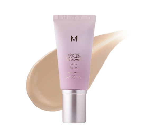 Missha Signature Real Complete BB Cream EX Getönte Tagescreme mit SPF30 PA++ No 23 Natural Beige 45 g