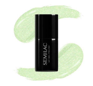 Semilac Summer Hybridlack 497 Green Groove 7ml