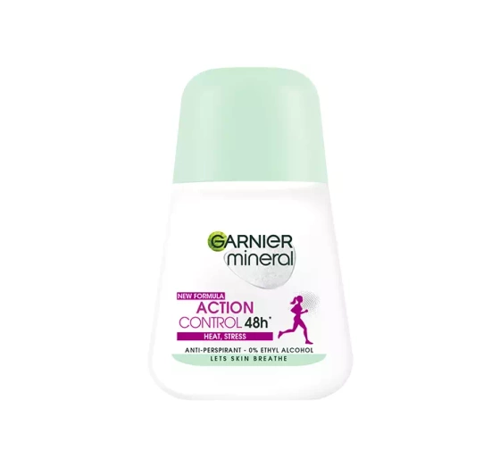 Kliknij na zdjęcie, aby je powiększyć GARNIER MINERAL ACTION CONTROL 48H ANTITRANSPIRANT ROLL-ON 50ML