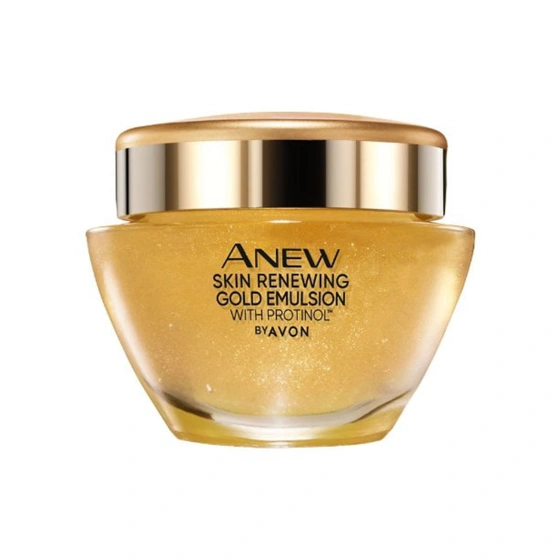 AVON ANEW ULTIMATE GOLD EMULSION NACHT-EMULSION MIT BIOAKTIVEM GOLD 50ML