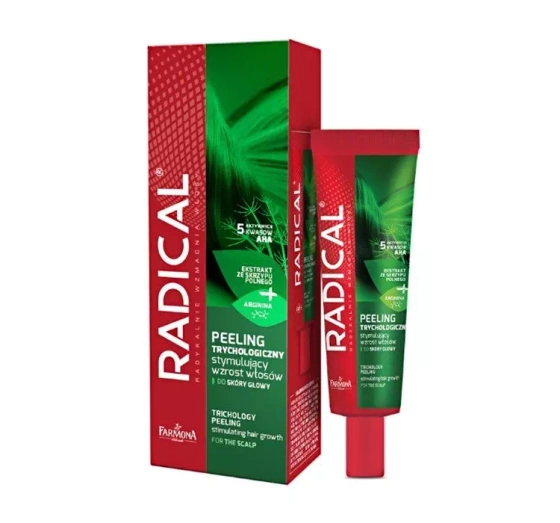 FARMONA RADICAL TRICHOLOGISCHES PEELING ZUR STIMULIERUNG DES HAARWACHSTUMS 75ML