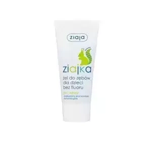 Ziaja Ziajka Zahnpflegegel für Kinder ohne Fluorid ab dem ersten Zahn, 50 ml