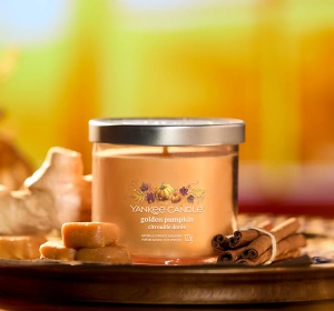 Yankee Candle Signature Tumbler Duftkerze Golden Pumpkin 122 g