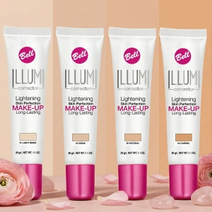 Bell Illumi Corrector Make-up Langanhaltendes, aufhellend-korrigierendes Make-up 04 Carmel 30 g