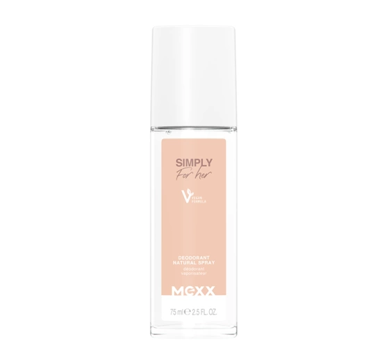 MEXX SIMPLY FOR HER DEODORANT NATURAL SPRAY 75ML