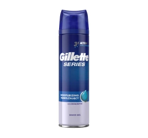 GILLETTE SERIES 3X MOISTURIZING FEUCHTIGKEITSSPENDENDES RASIERGEL 200ML