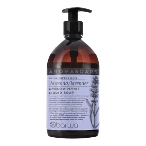 Barwa Aromasoaps Beruhigende Flüssigseife für Hände und Körper Lavendel 500 ml