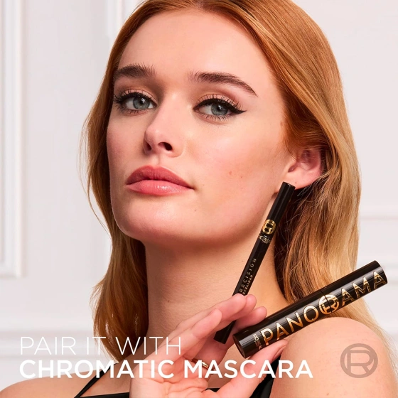 L'Oréal Paris Haute Precision Wasserfester flüssiger Eyeliner im Stift 010 Black Silk / Noir Silk 1 ml