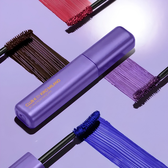 KIKO Milano Club K Wow & Now Mascara – verlängernde Wimperntusche 02 Club Coded 8 ml