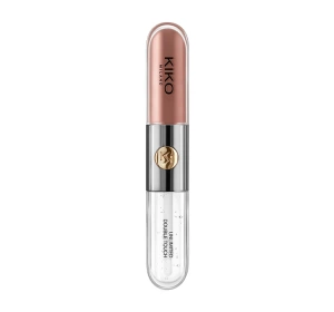   KIKO Milano Unlimited Double Touch Zweiteiliger Flüssiglippenstift 103 Natural Rose 2x 3ml