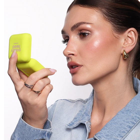 Poppy Head Strobelly gebackener Highlighter für das Gesicht 03 Sunsip 4,2 g