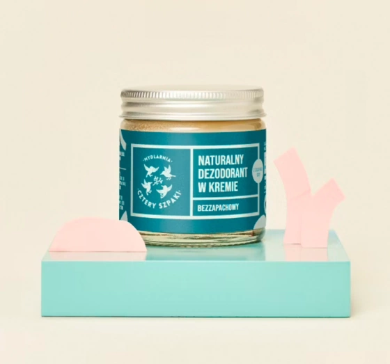 MYDLARNIA CZTERY SZPAKI CREME-DEODORANT DUFTFREI 60 ML 