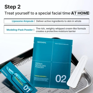 Mediheal Derma Modeling Pack Madecassoside Blemish Gesichtspflegeset Algenmaske + Serum