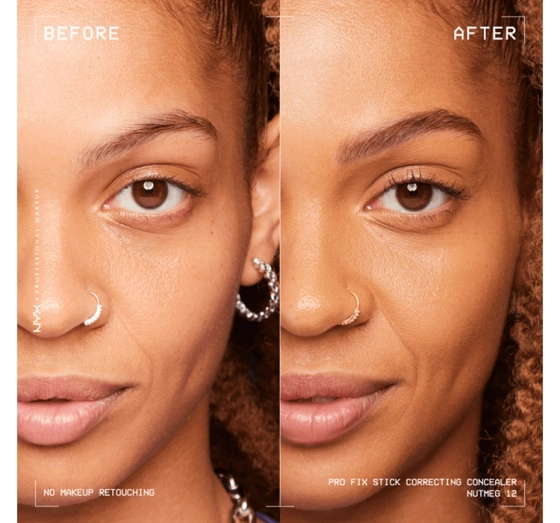 NYX Professional Makeup Pro Fix Stick Concealer-Stick für das Gesicht 12 Nutmeg 1,6 g