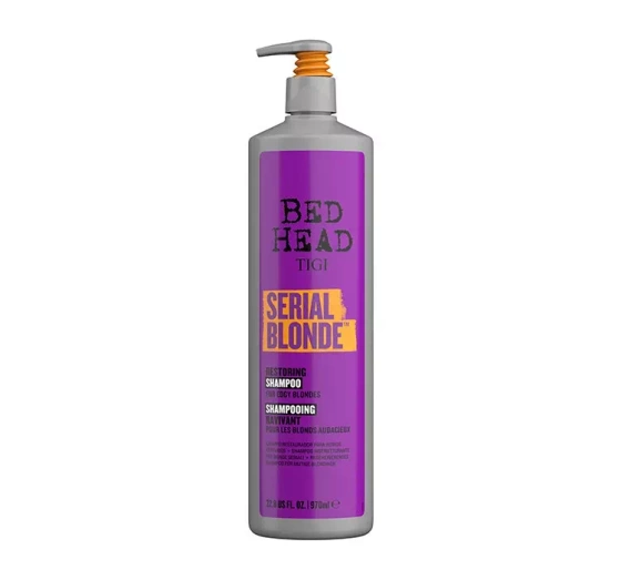 TIGI BED HEAD SERIAL BLONDE SHAMPOO FÜR GEFÄRBTES UND BLONDES HAAR 970ML