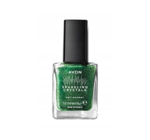Avon Sprakling Crystals Klassischer Nagellack Emerald Shine 10ml