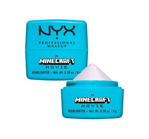 NYX Professional Makeup × A Minecraft Movie Cremiger Highlighter 02 Diamond Drip 8 g