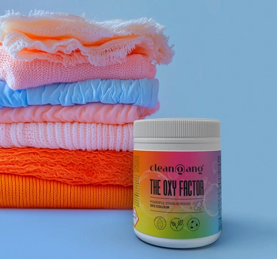Cleangang The OXY-Factor Fleckenentferner-Pulver für Buntwäsche, 500 g