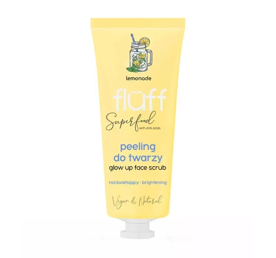 FLUFF LEMONADE GLOW UP FACE SCRUB AUFHELLENDES GESICHTSPEELING 75ML