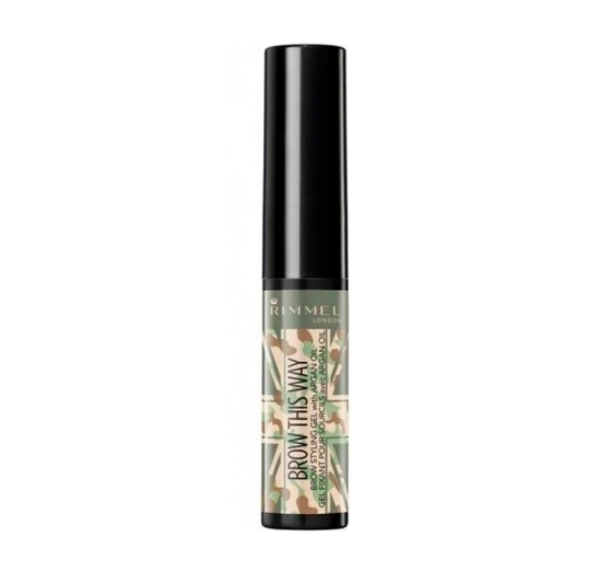 Kliknij na zdjęcie, aby je powiększyć RIMMEL BROW THIS WAY CAMO COLLECTION AUGENBRAUENGEL 004 CLEAR 5ML